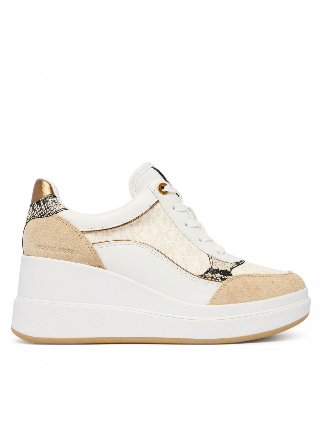 Sneakersy MICHAEL Michael Kors Emmy 43T6EMFS1B Béžová